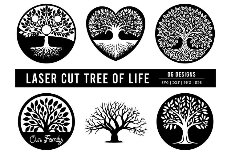 Laser Cut Family Tree of Life SVG Bundle.jpg