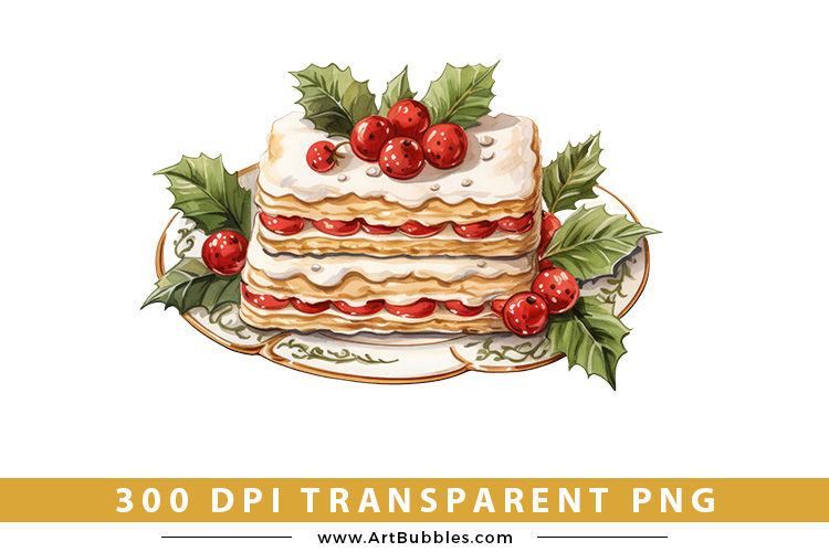 Christmas Dessert Sublimation PNG