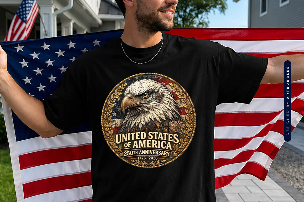 United States of America 250 Anniversary PNG Shirt Mockup Image.jpg