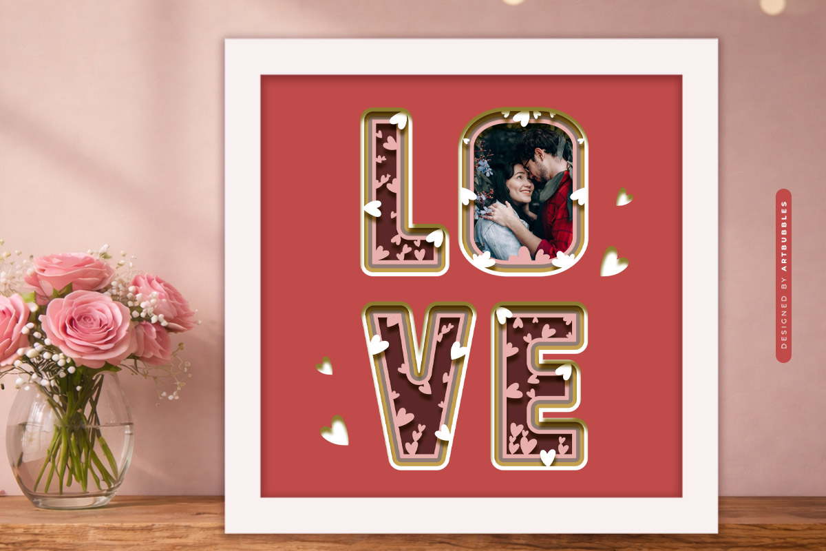 3D Valentine's Day Shadow Box SVG Bundle Image 6.jpg