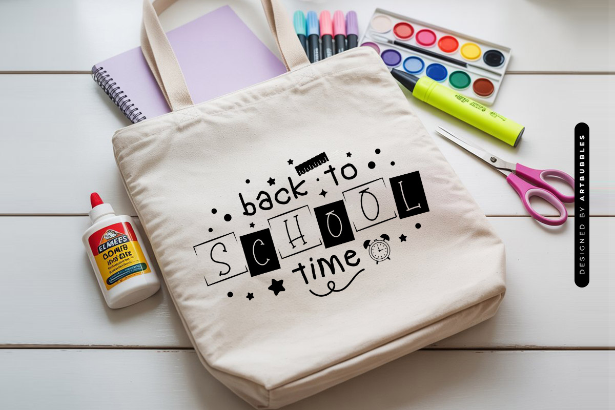 Back to School Time SVG Cut File tote Mockup Image.jpg