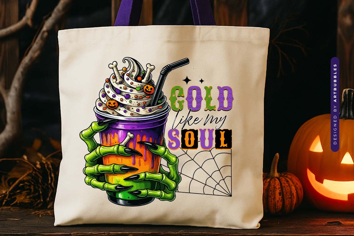 Cold Like My Soul - Funny Halloween Sublimation Tote bag Mockup Image.jpg