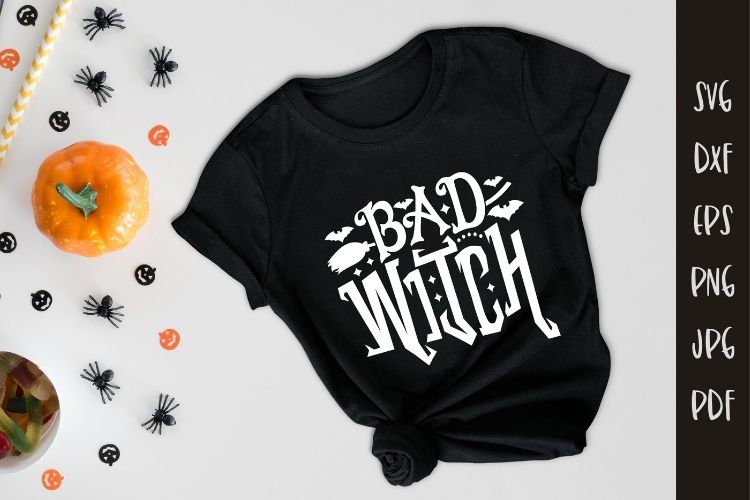 Bad Witch - Halloween SVG Vector