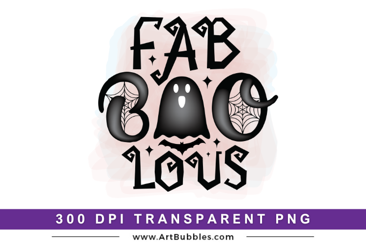 Fab Boo Lous, Halloween Sublimation PNG