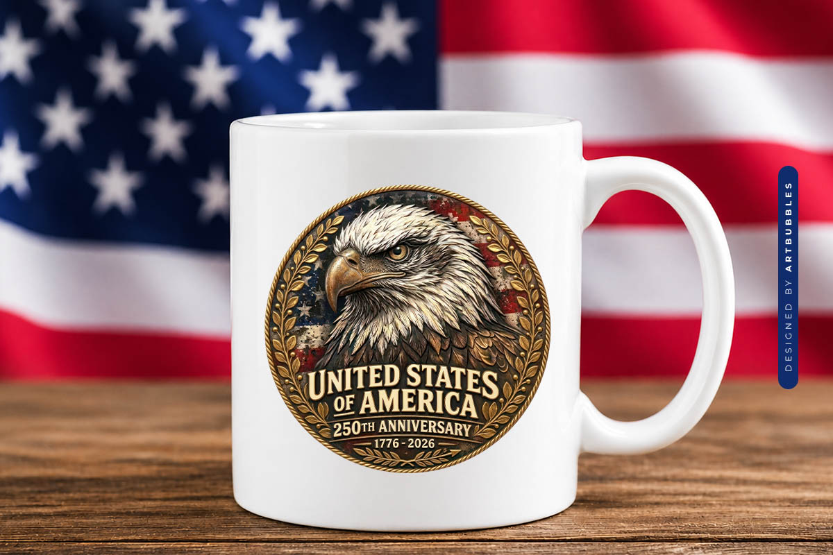 United States of America 250 Anniversary PNG Mug Mockup image.jpg
