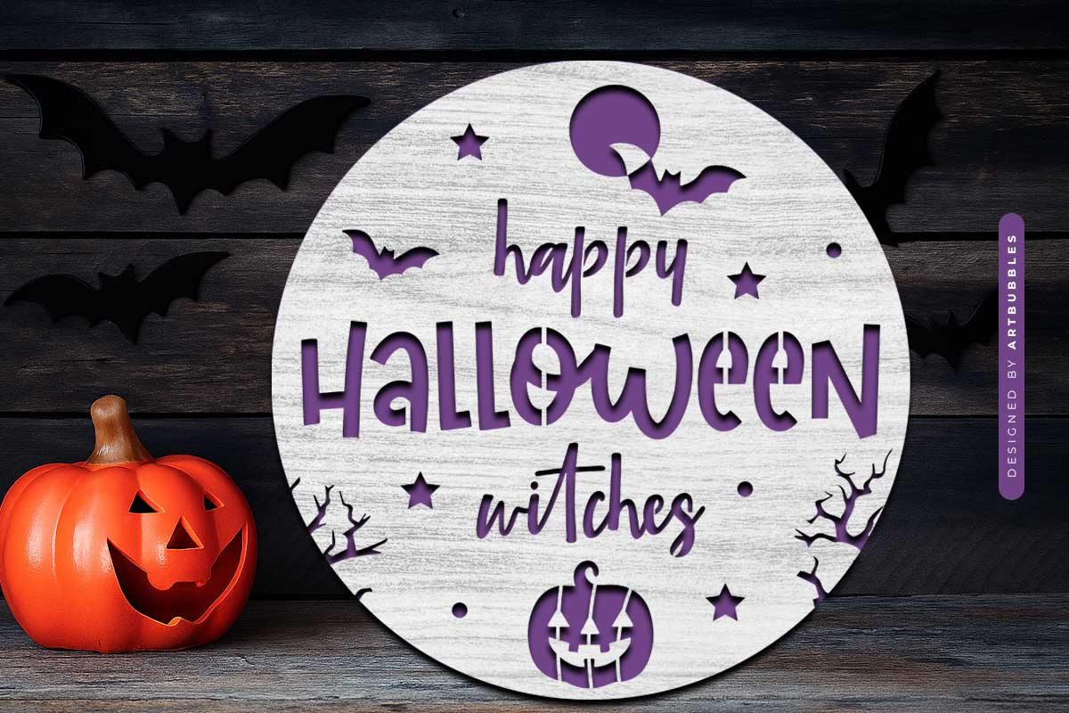 Happy Halloween Witch Door Hanger SVG Image 2.jpg