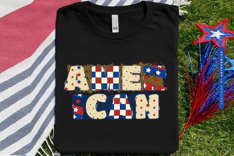 American - 4th of July Sublimation Print Design Shirt Mockup Image.jpg