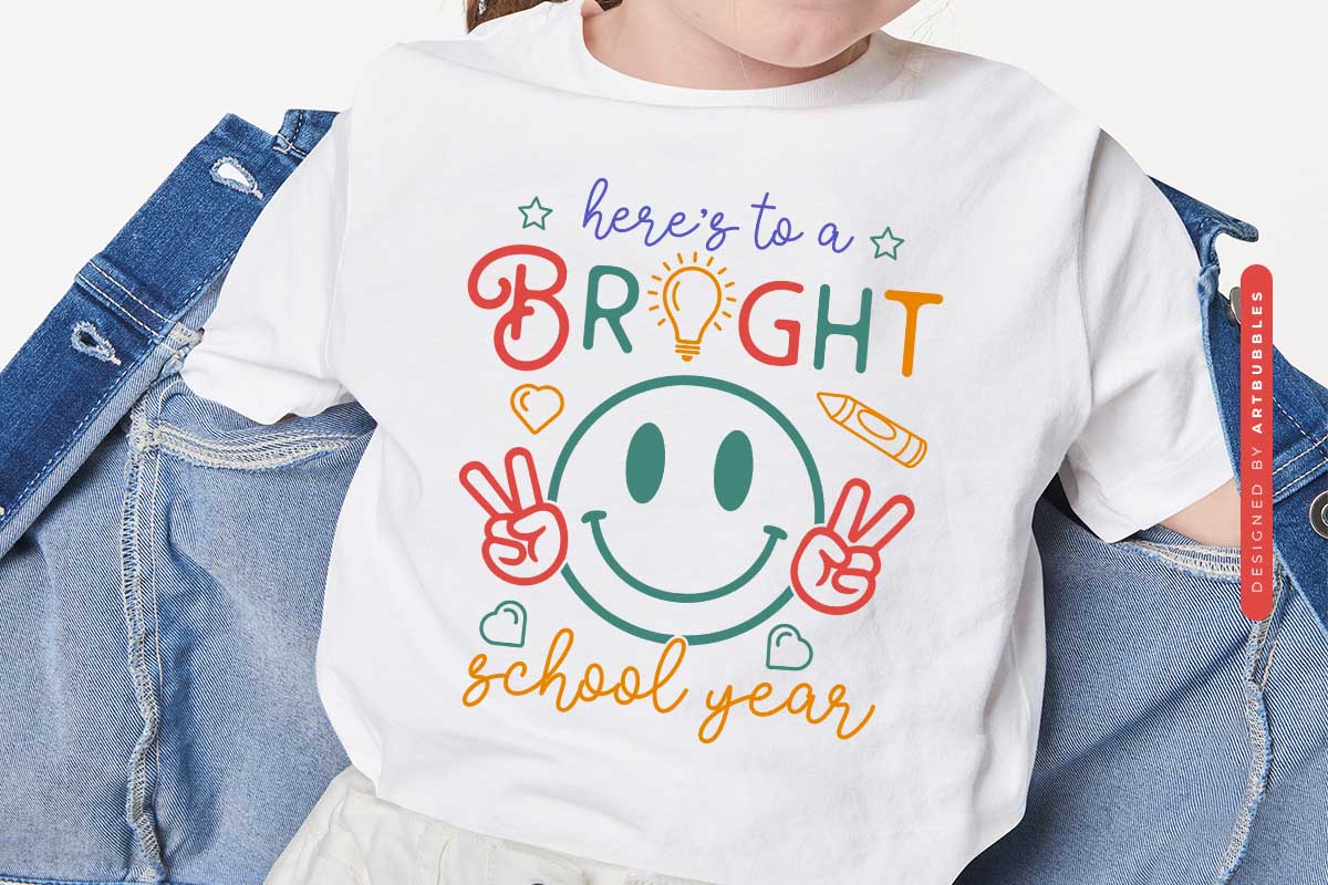 Here's to a Bright School Year SVG File
