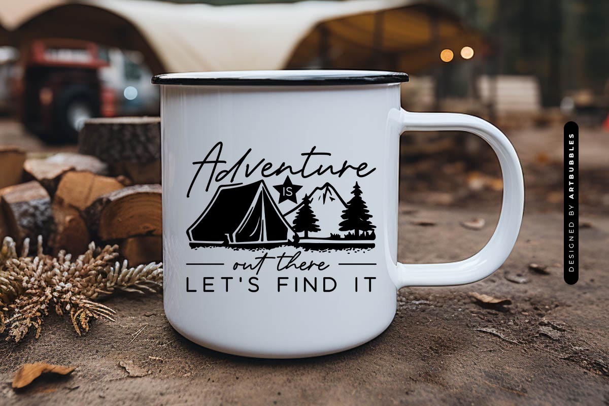 Adventure is Out There Let's Find It - SVG Camping Mug Mockup Image.jpg