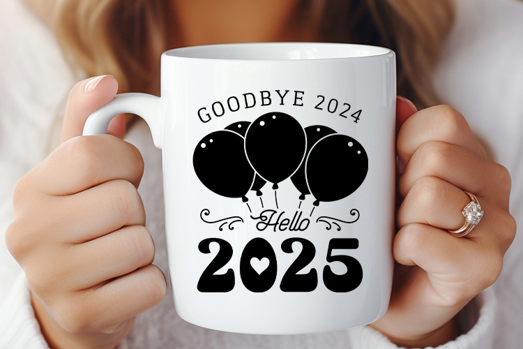Goodbye 2024 Hello 2025 - New Year SVG Mug Mockup Image.jpg