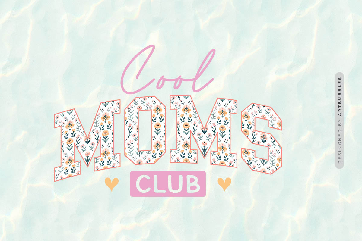 Cool Moms Club - Mothers Day Sublimation PNG Image.jpg