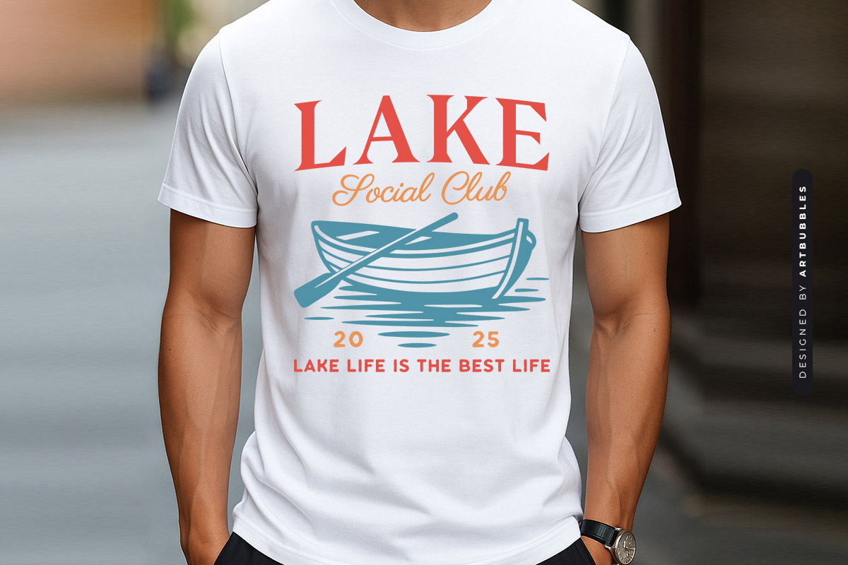 Lake Social Club SVG PNG Shirt Mockup Image.jpg