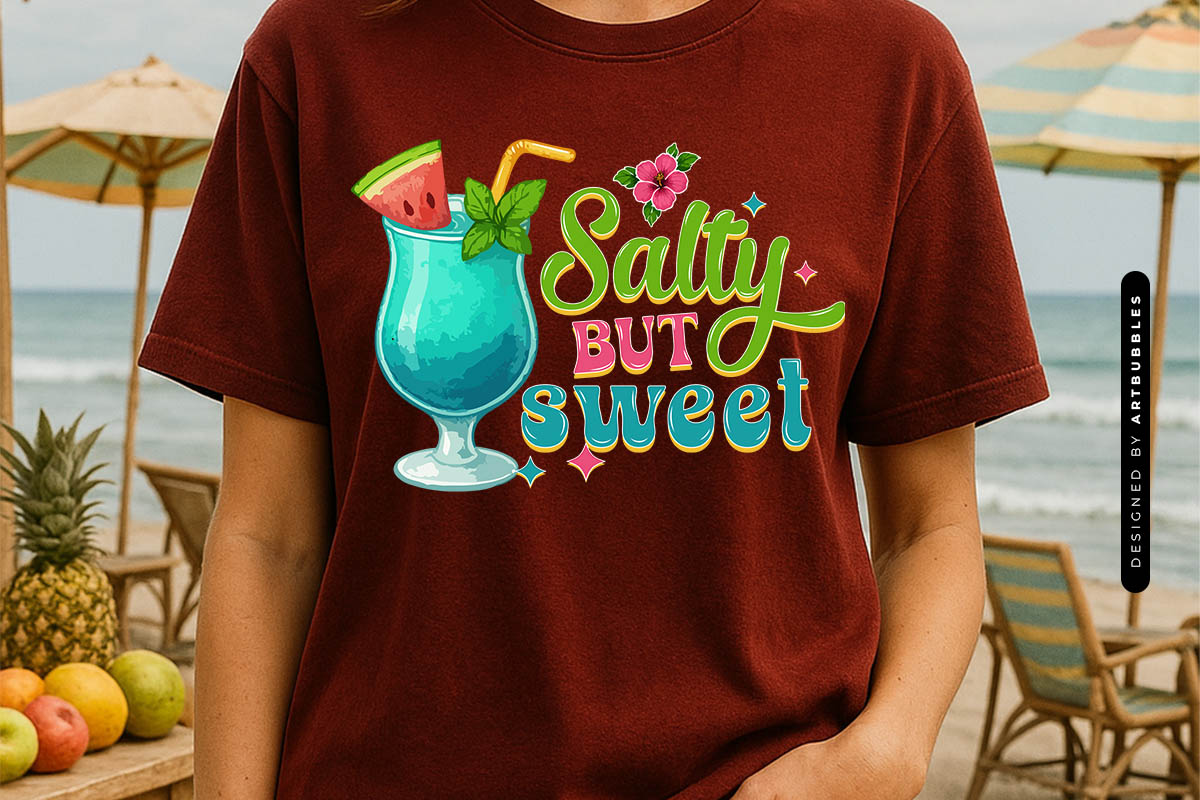 Salty but Sweet - Summer Sublimation PNG