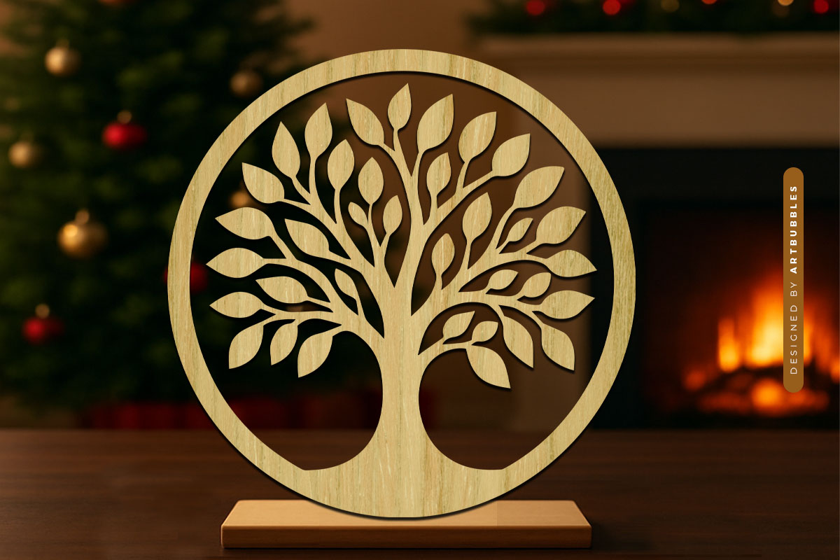 Family Tree of Life Laser Cut SVG