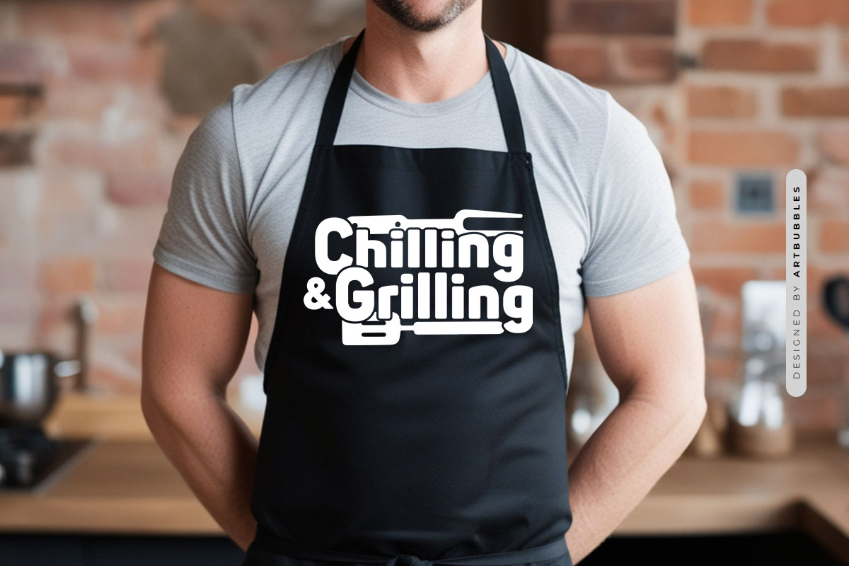 Chilling & Grilling SVG File Apron Mockup Image.jpg