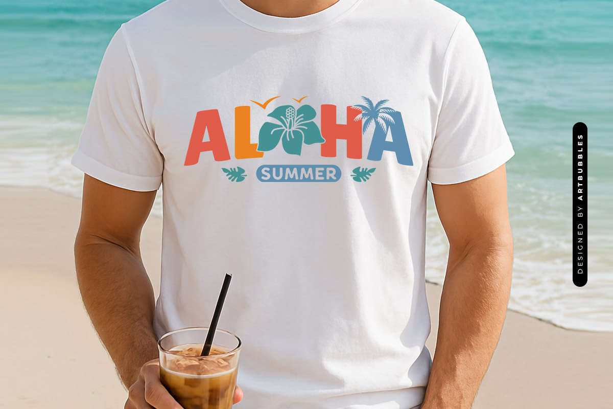 Aloha Summer SVG Cut File Shirt Mockup Image.jpg
