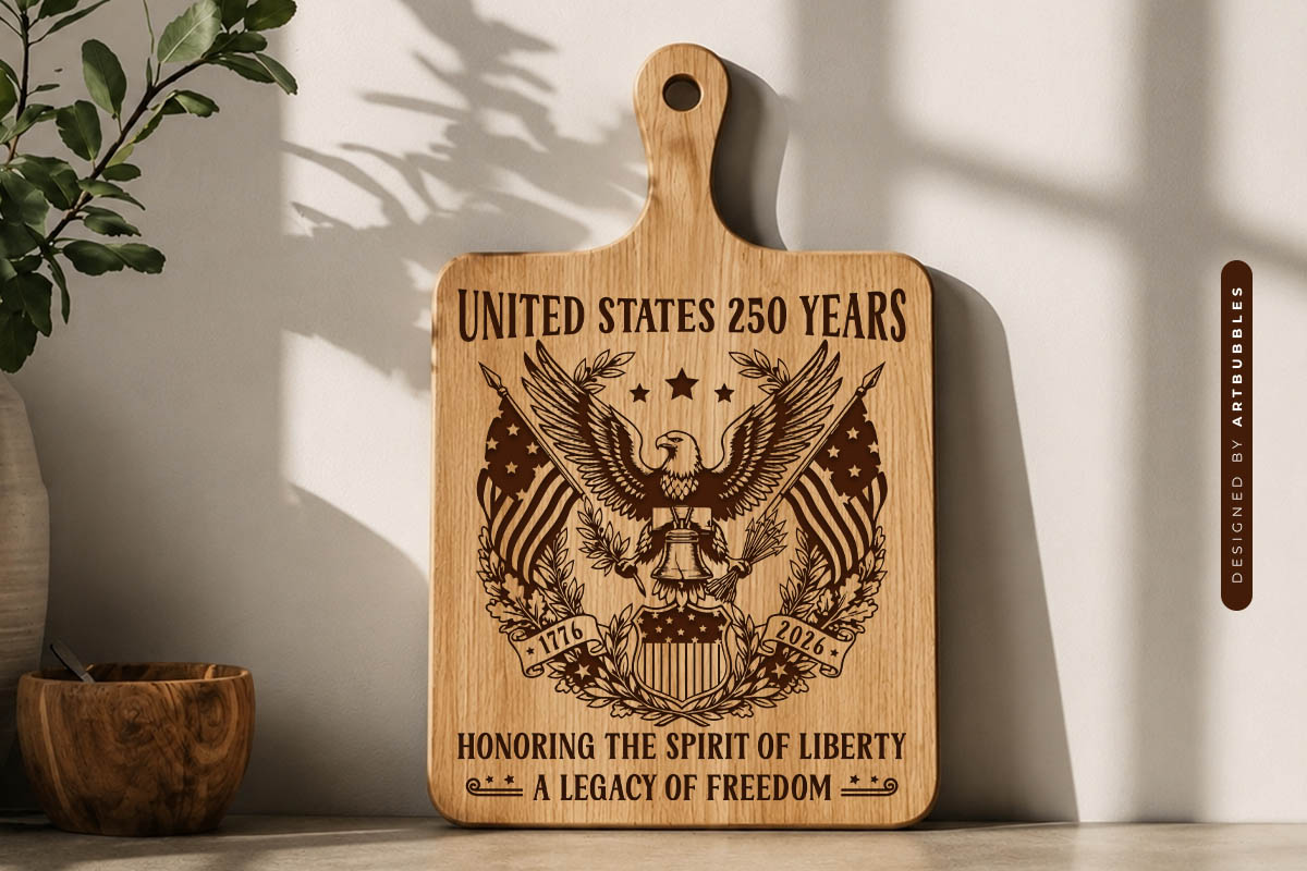 250 Years of USA Cutting Board SVG Image 2.jpg