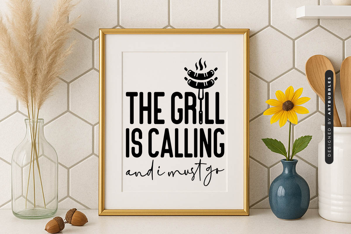 The Grill is Calling And I Must Go SVG Sign Mockup Image.jpg