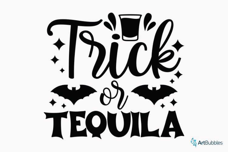 Trick or Tequila - Spooky Halloween SVG Image.jpg