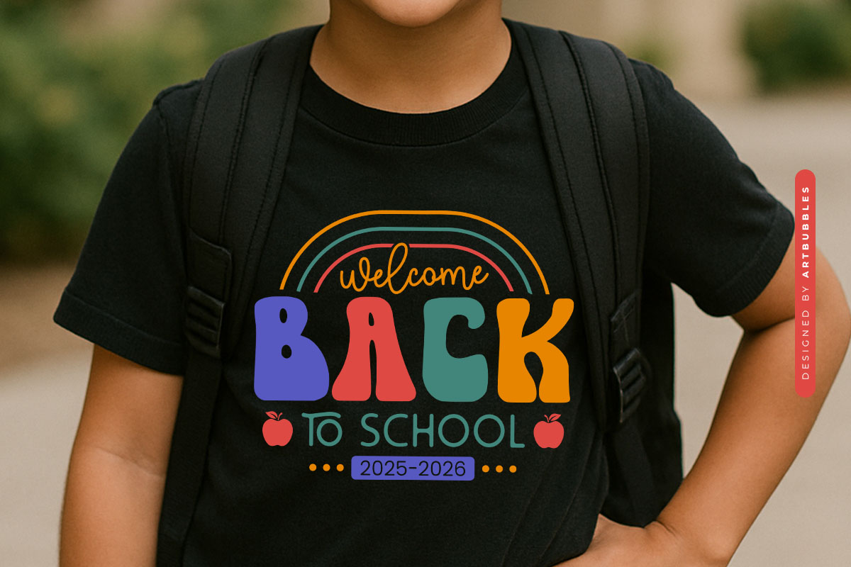 Welcome Back to School SVG File Tshirt Mockup Image.jpg