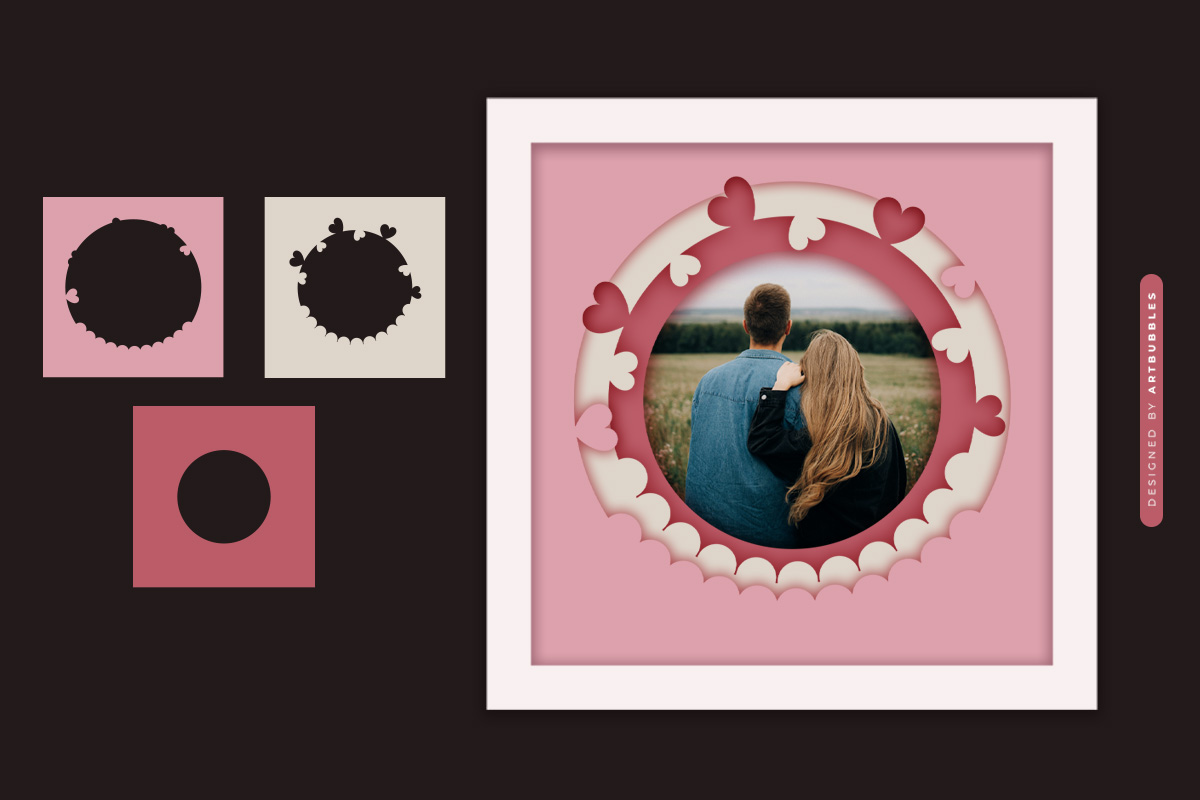 Custom Photo Valentine Layered Shadow Box SVG Image 2.jpg