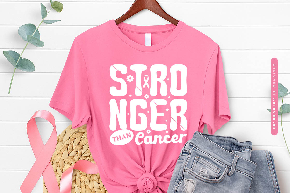 Retro Stronger Than Cancer Cut File SVG Shirt Mockup Image.jpg
