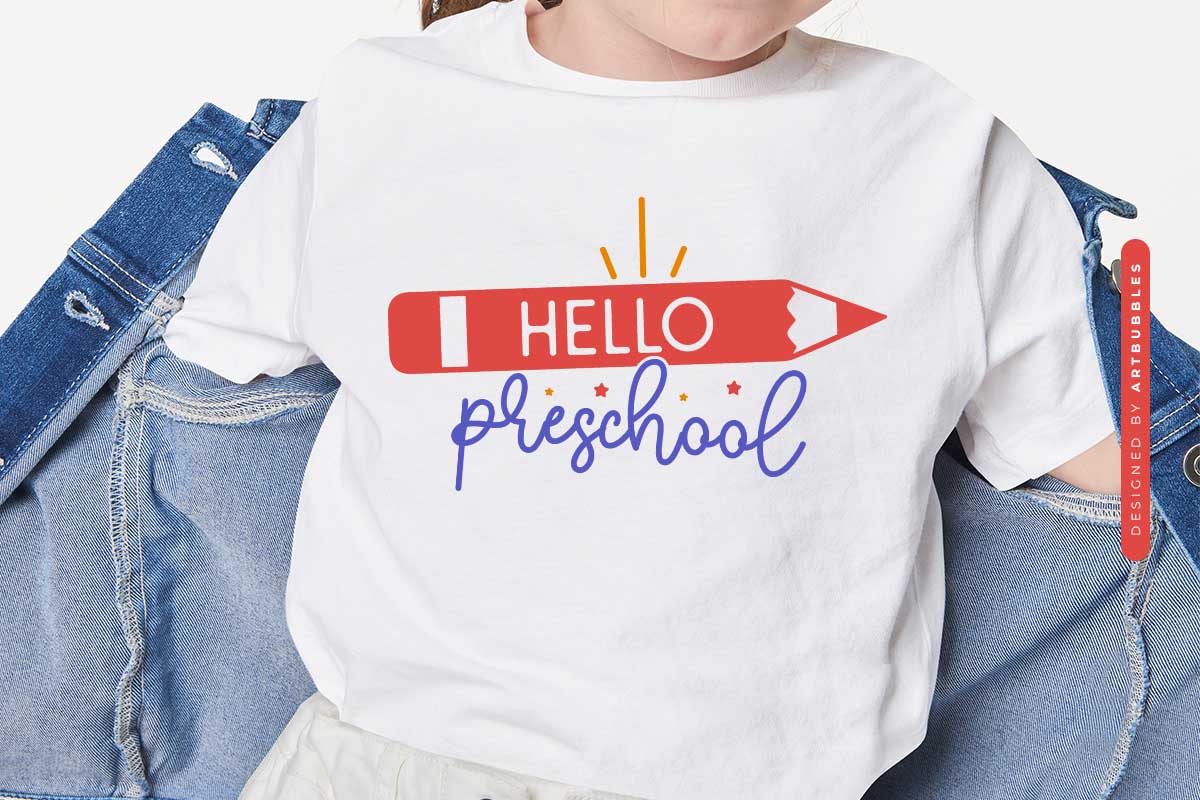 Hello Preschool - Back To School SVG Cut File Image.jpg