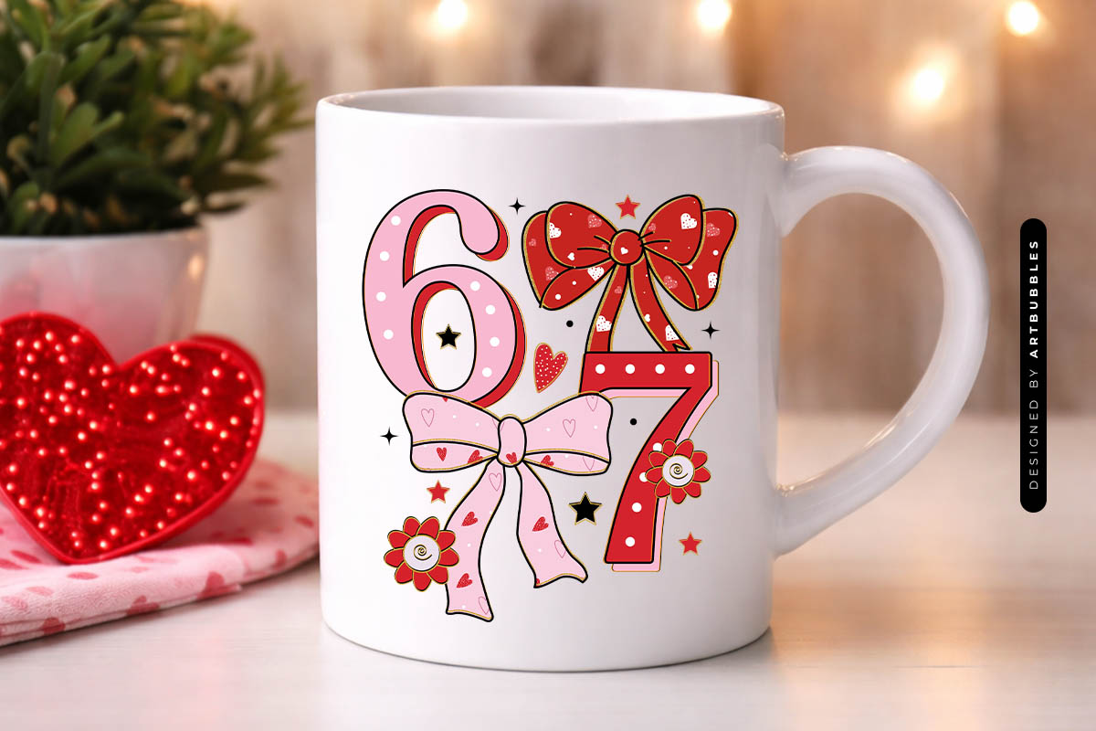 67 Valentine Coquette Bow Sublimation Mug Mockup Image.jpg