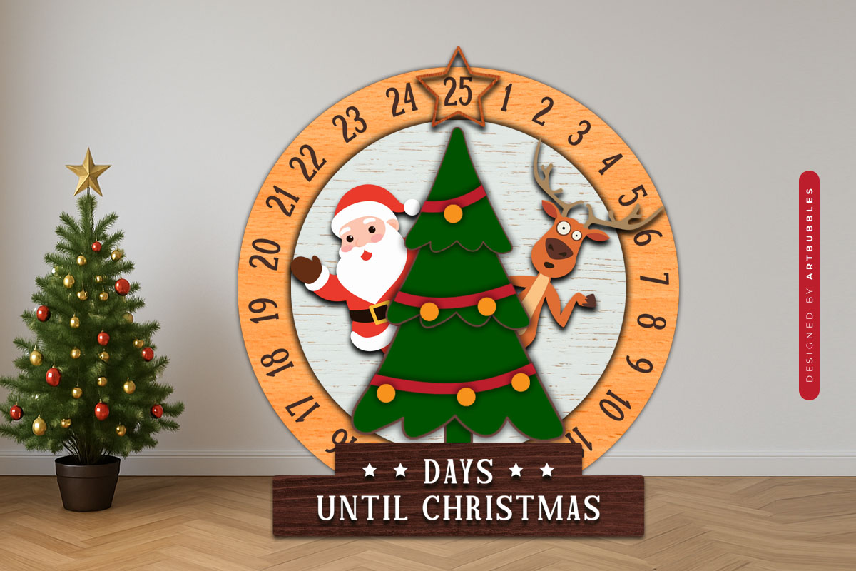 Days Until Christmas Countdown SVG Bundle Image 5.jpg
