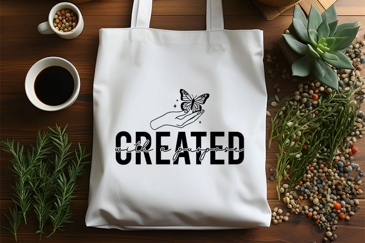 Created with a Purpose - Free Butterfly SVG File Tote Bag Mockup Image.jpg