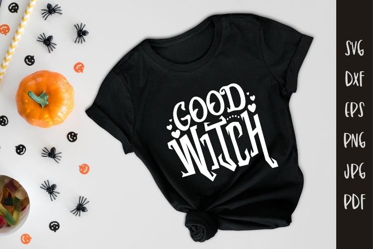 Good Witch - Halloween SVG Vector Shirt Mockup Image.jpg