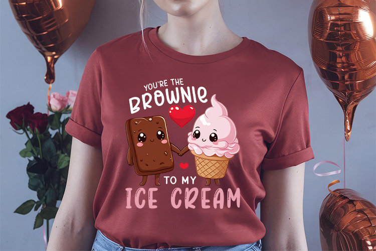 Funny Valentine Food Sublimation PNG Design Shirt Mockup Image.jpg