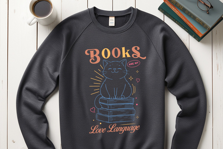 Books Are My Love Language - Reading SVG Sweatshirt Mockup Image.jpg
