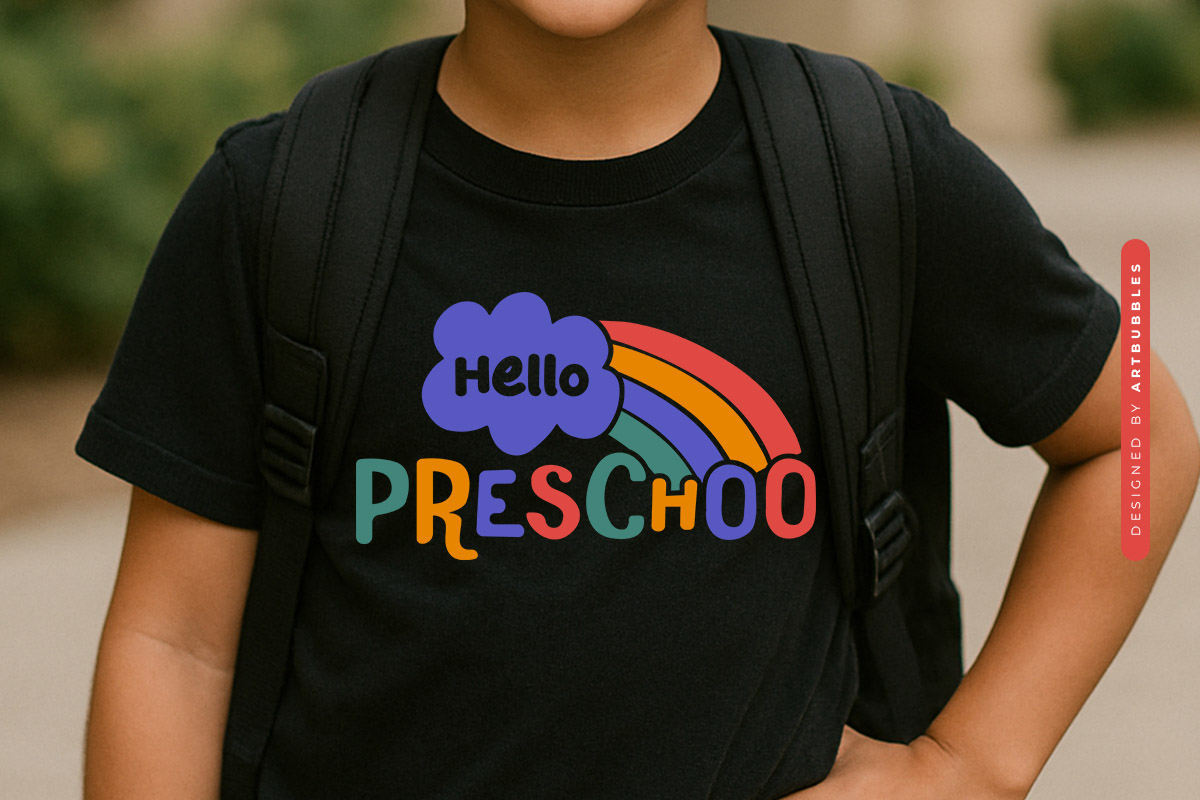 Hello Preschool - Cute Back to School SVG Tshirt Mockup Image.jpg
