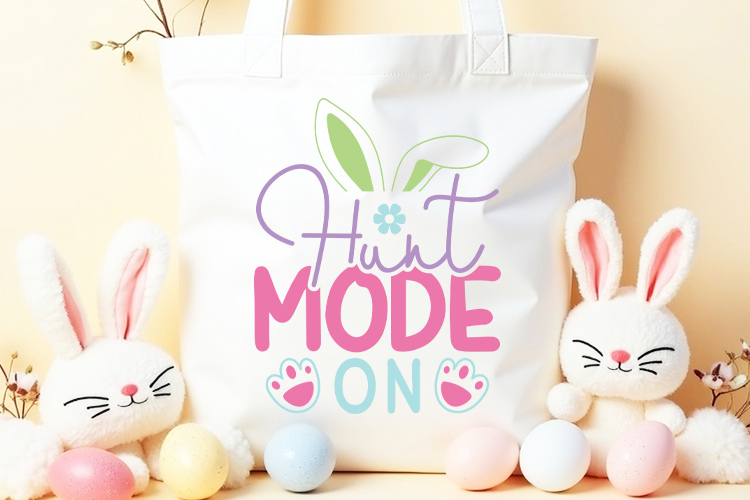 Hunt Mode On - Easter Day SVG Tote Mockup Image.jpg