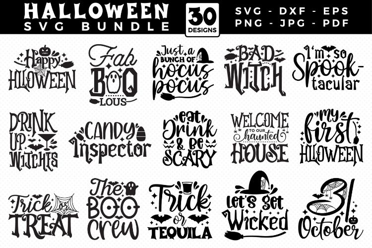 Cute Halloween SVG Bundle Image.jpg