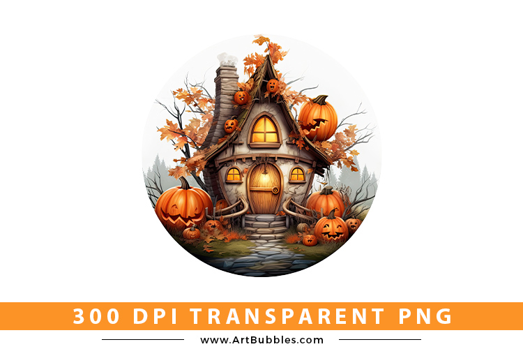 Halloween Fairy House Sublimation