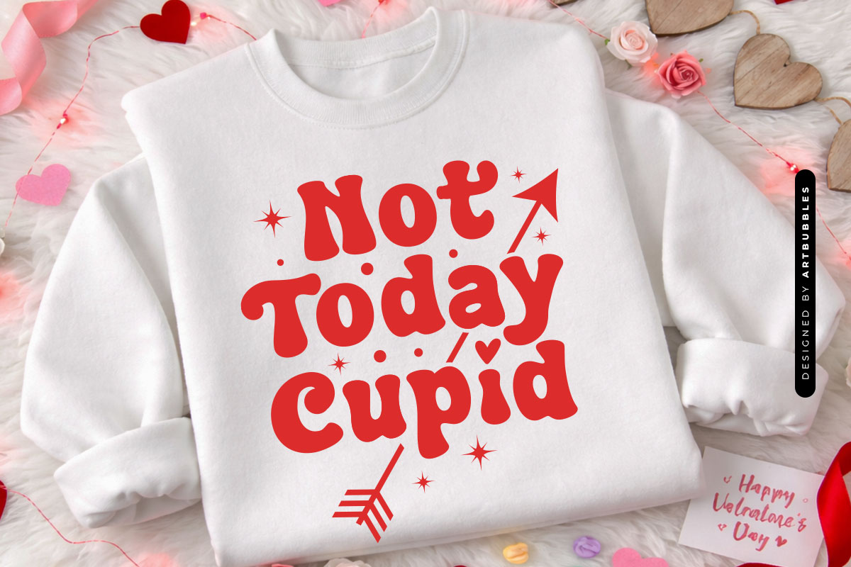 Not Today Cupid - Valentine's Day SVG Tshirt Mockup image.jpg