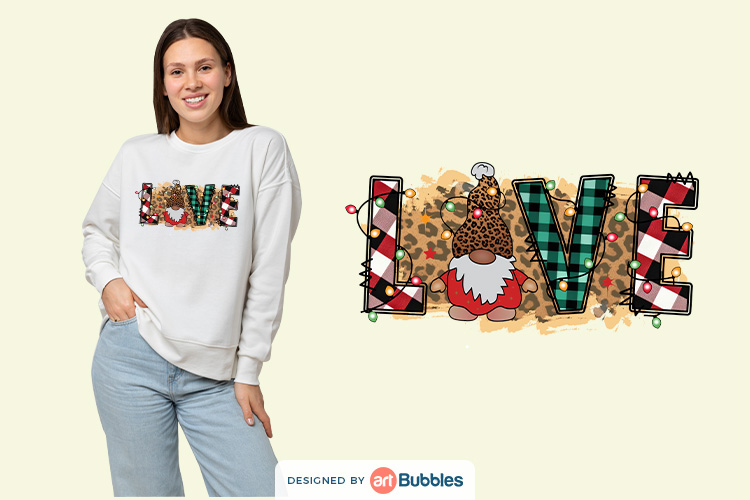 Love PNG, Gnome Christmas Sublimation Designs Preview 01.jpg