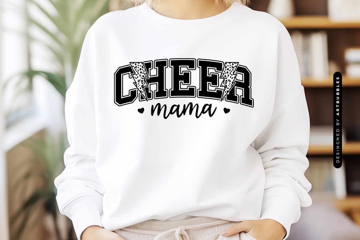Cheer Mama - Mothers Day SVG Design Sweatshirt Mockup Image.jpg