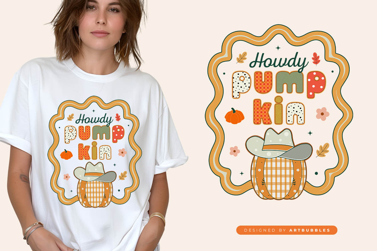 Howdy Pumpkin - Preppy Western Fall Sublimation