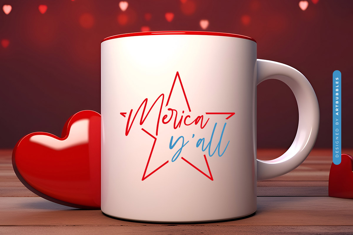 Merica Y'all - SVG Fourth of July Mug Mockup Image.jpg