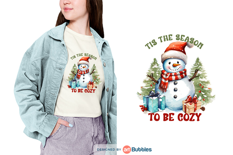 Tis The Season To Be Cozy Png Christmas Sublimation