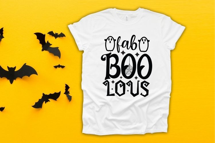 Fab Boo Lous - Halloween SVG Cut File Shirt Mockup Image.jpg
