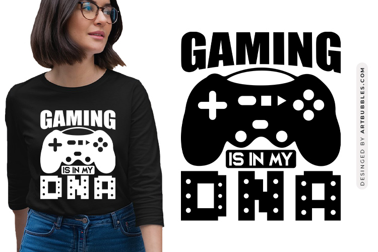 Gaming is in My DNA SVG Cut File Image.jpg