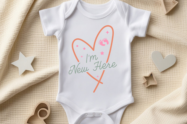 I'm New Here - Handmade Newborn Baby SVG Toddler Mockup Image.jpg
