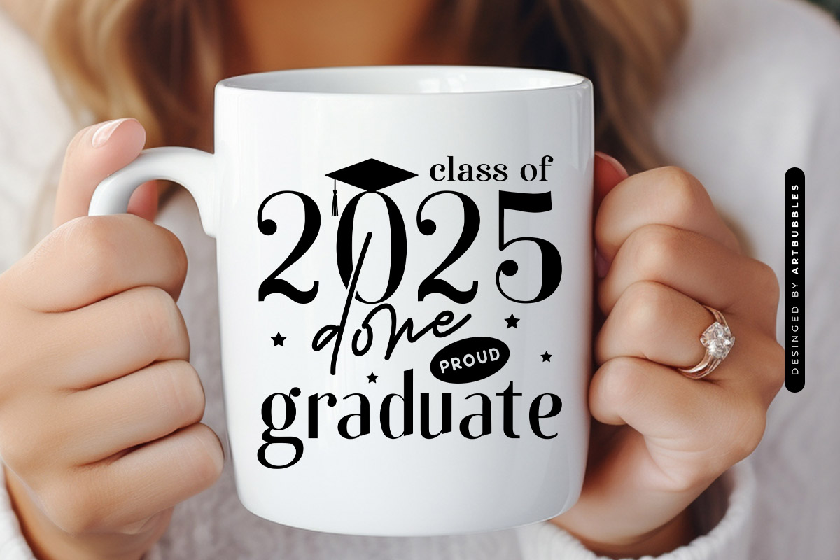 Class of 2025 Done Proud graduate SVG Vector Shirt Mockup Image.jpg