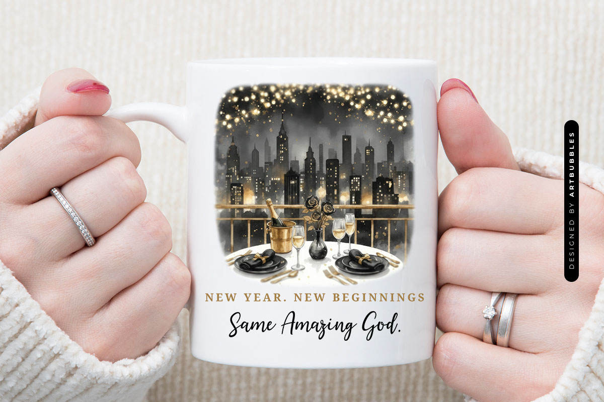 New Year New Beginnings Same Amazing God Sublimation Mug Mockup image.jpg