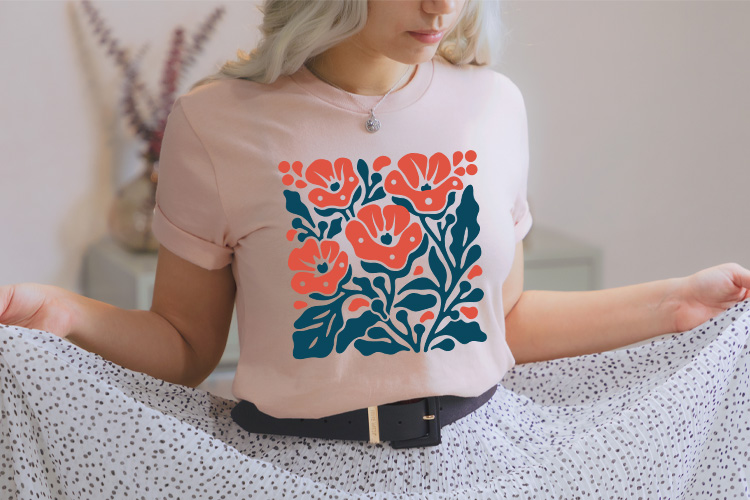 Abstract Groovy Flower Vector SVG Tshirt Mockup Image.jpg