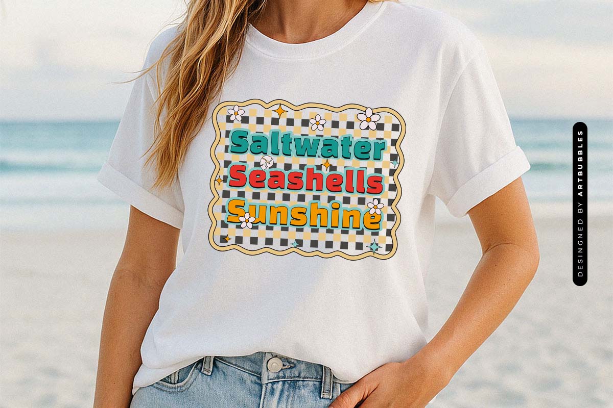 Saltwater Seashells Sunshine - Summer Sublimation Tshirt Mockup Image.jpg